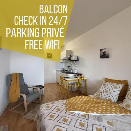 Bella Vista - - Balcon - Parking Apartment Chatel-Guyon