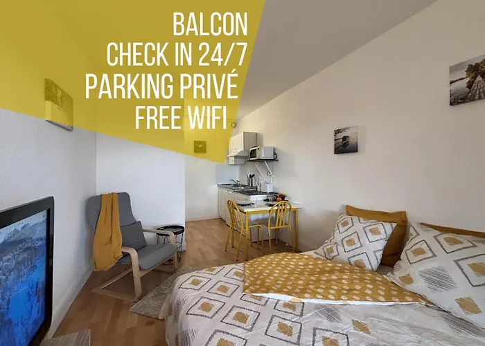 Bella Vista - - Balcon - Parking Apartment Châtel-Guyon